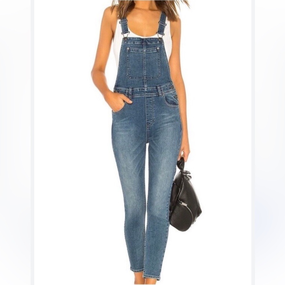 We The Free Blue Women Jeans Overalls